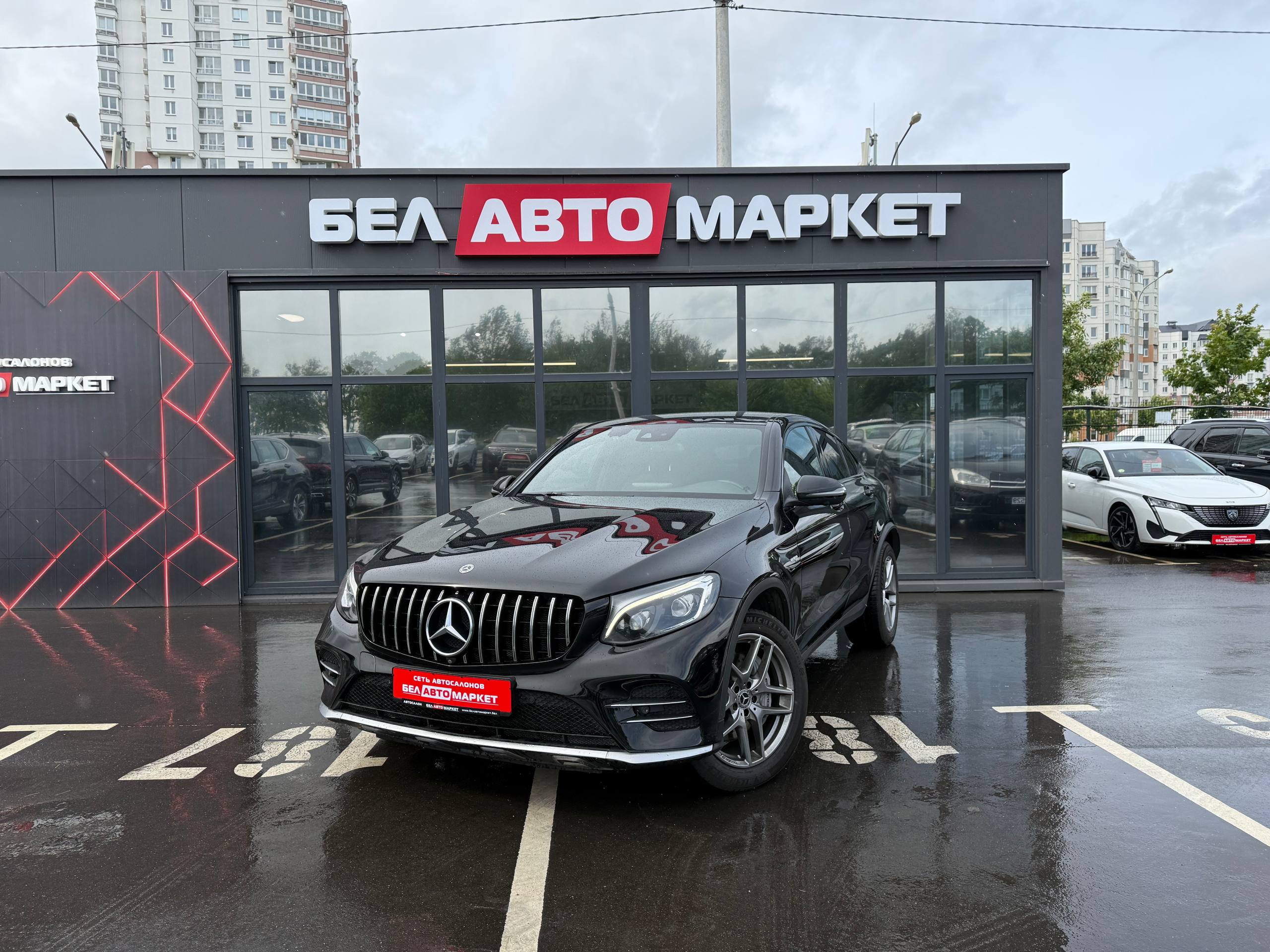 авто с пробегом mercedes-benz glc coupe amg 2017