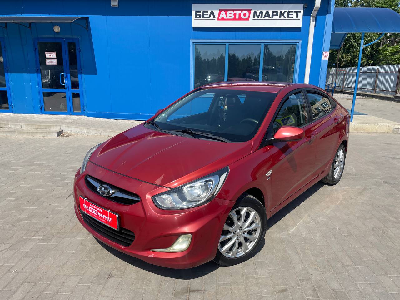 авто с пробегом hyundai solaris 2011