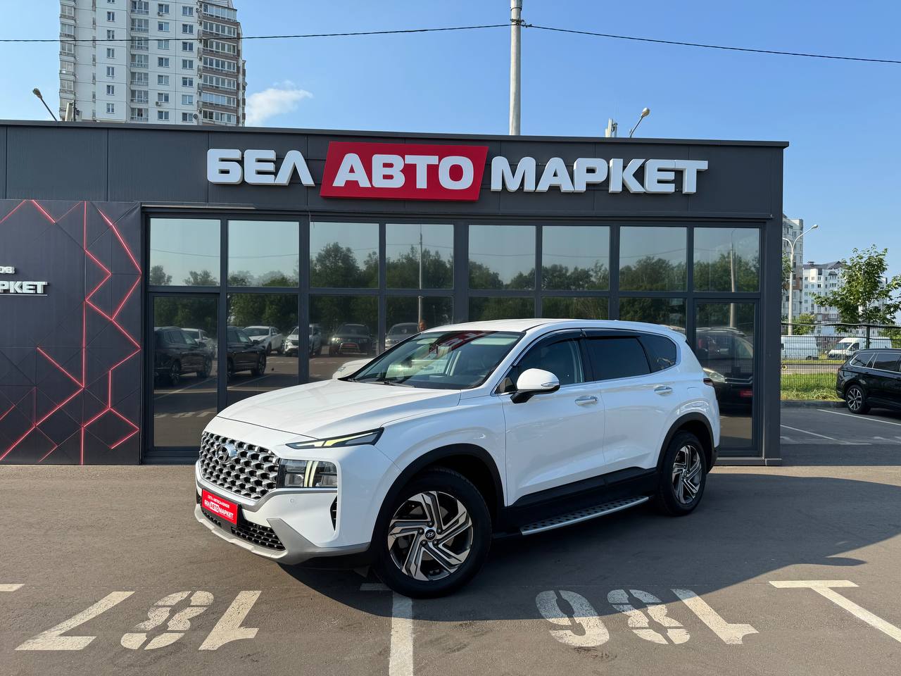 авто с пробегом hyundai santa fe 2020