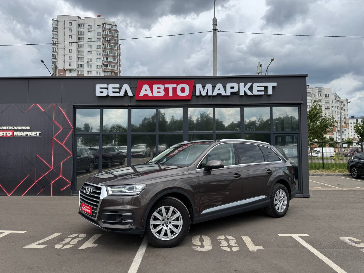 авто с пробегом audi q7 2018