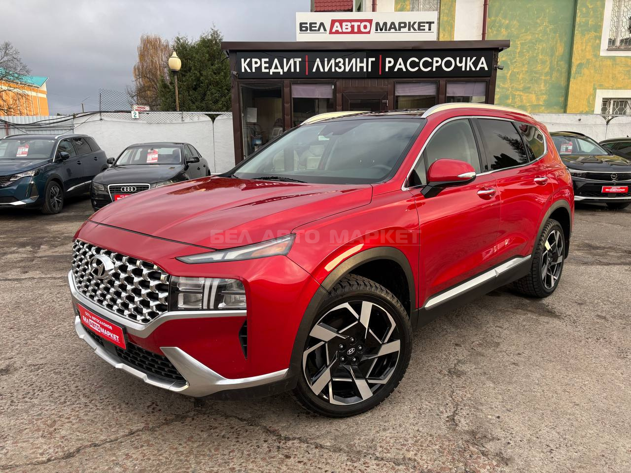 авто с пробегом hyundai santa fe 2021