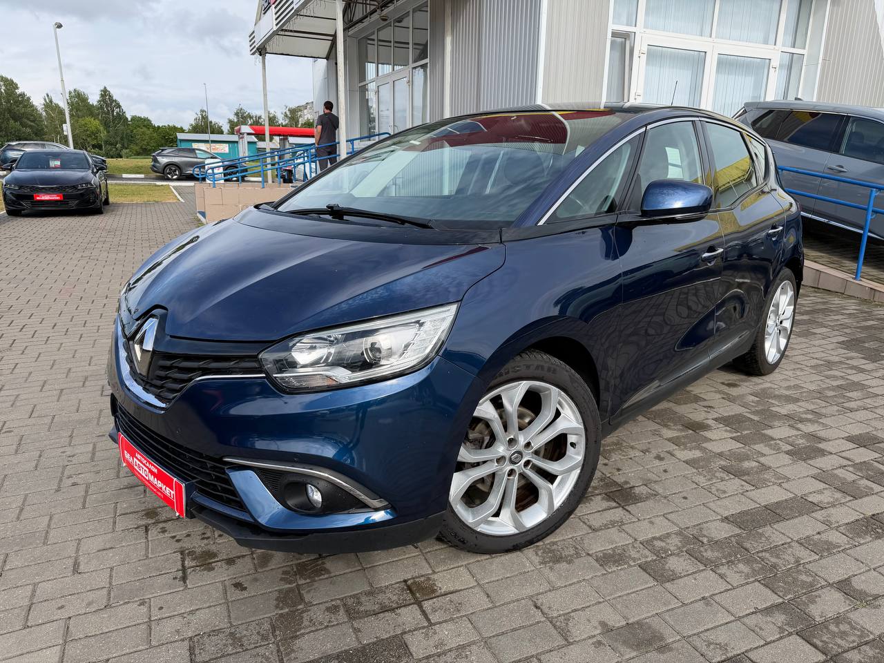 авто с пробегом renault scenic 2016