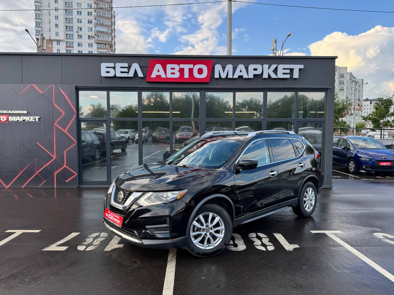 авто с пробегом nissan rogue 2018