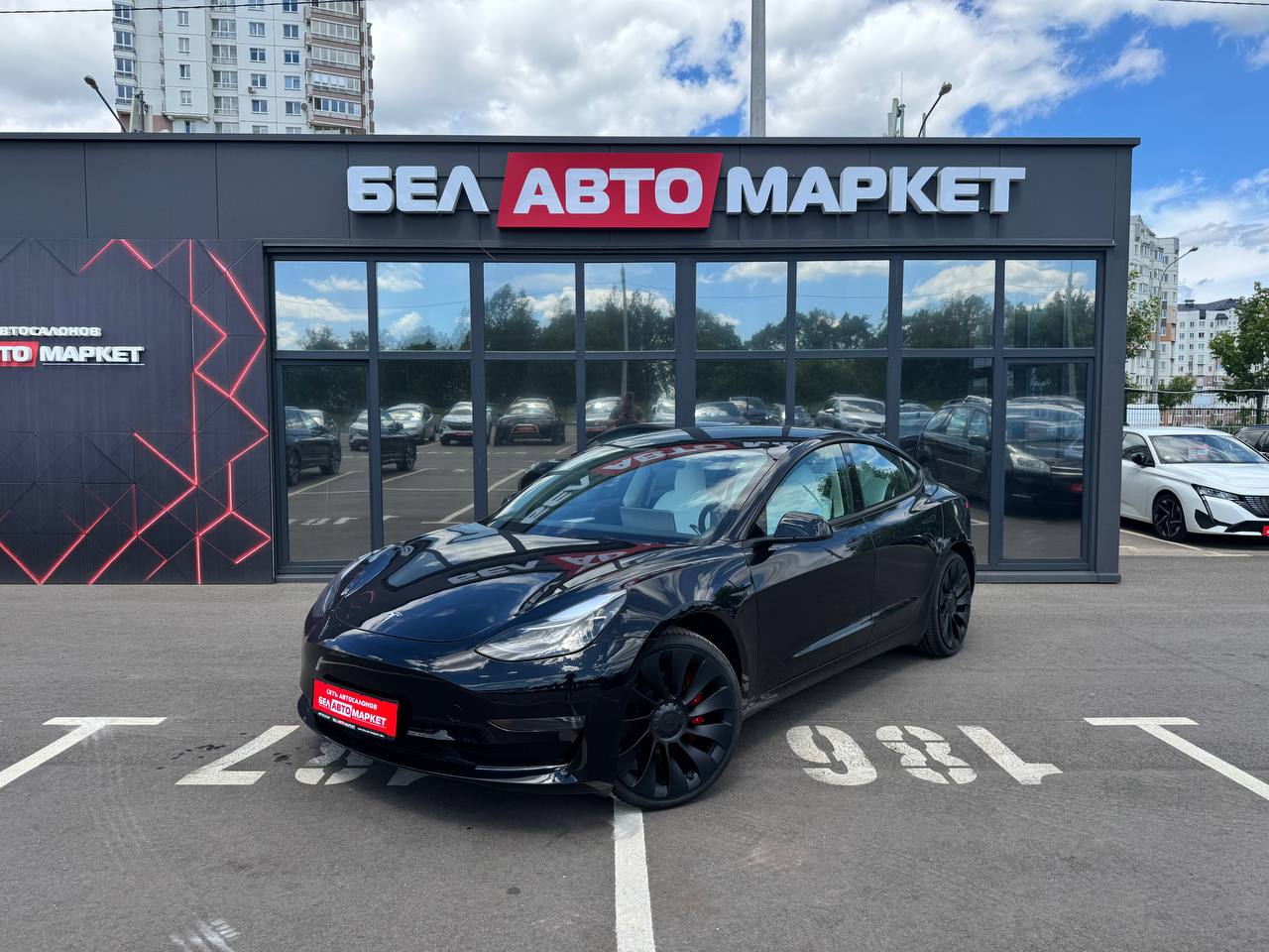 авто с пробегом tesla model 3 2023