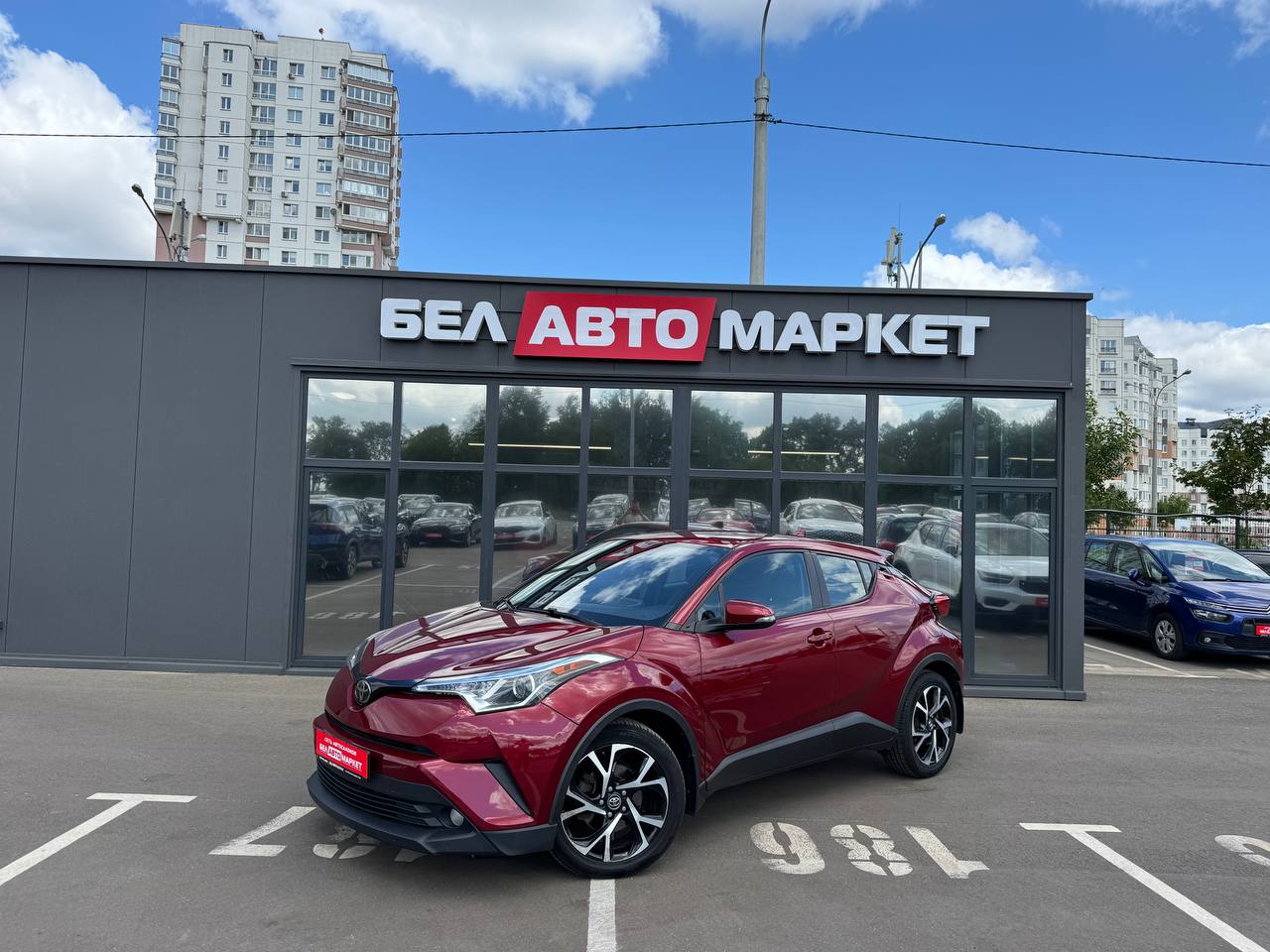 авто с пробегом toyota c-hr 2017