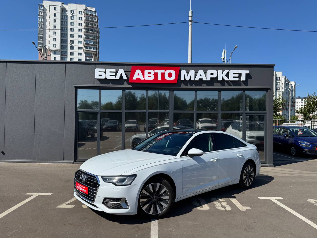 авто с пробегом audi a6 2021