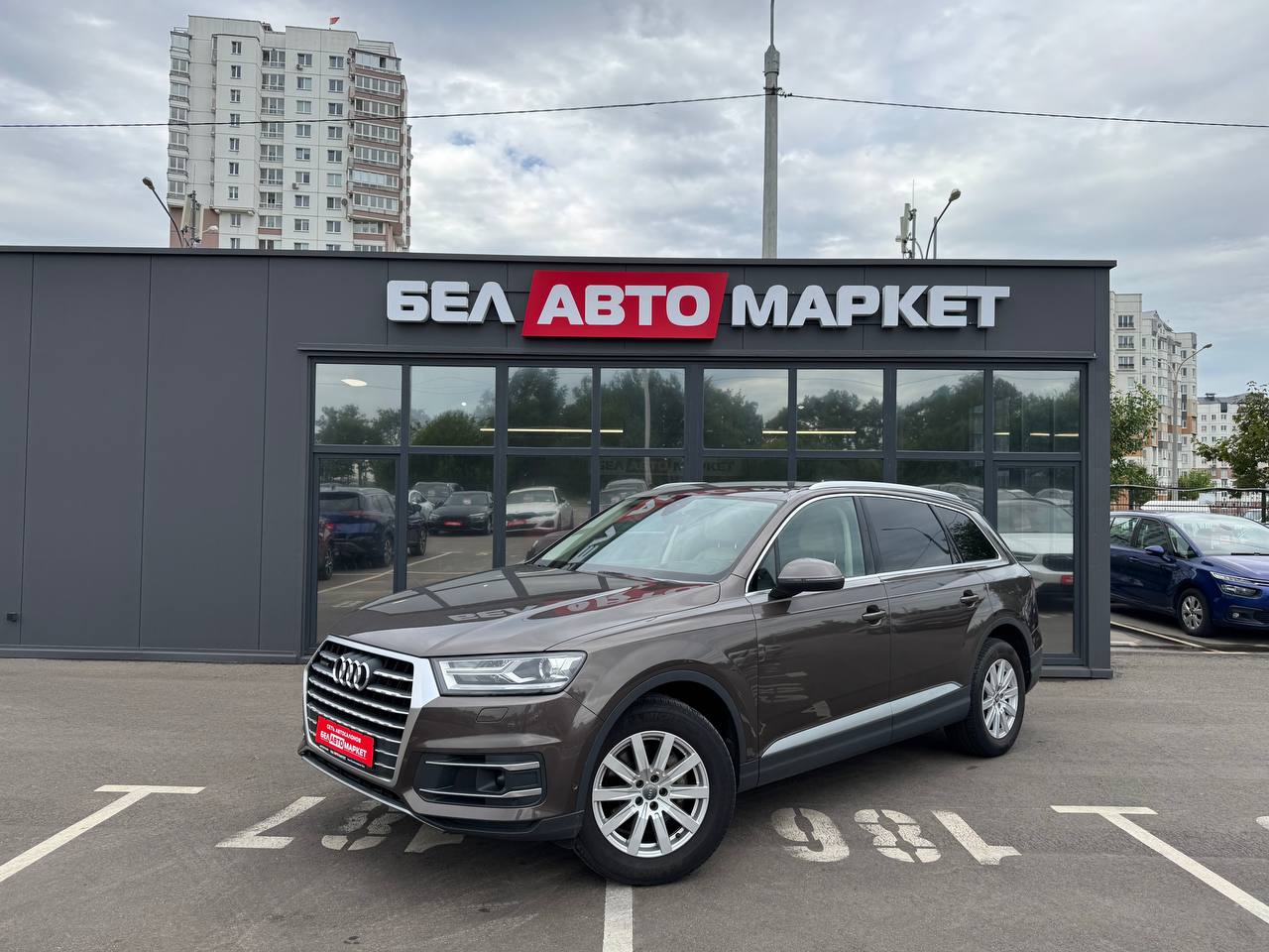 авто с пробегом audi q7 2018