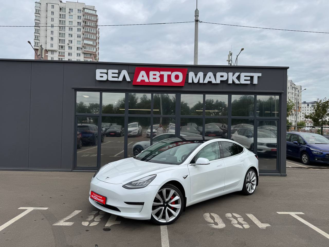 авто с пробегом tesla model 3 2019