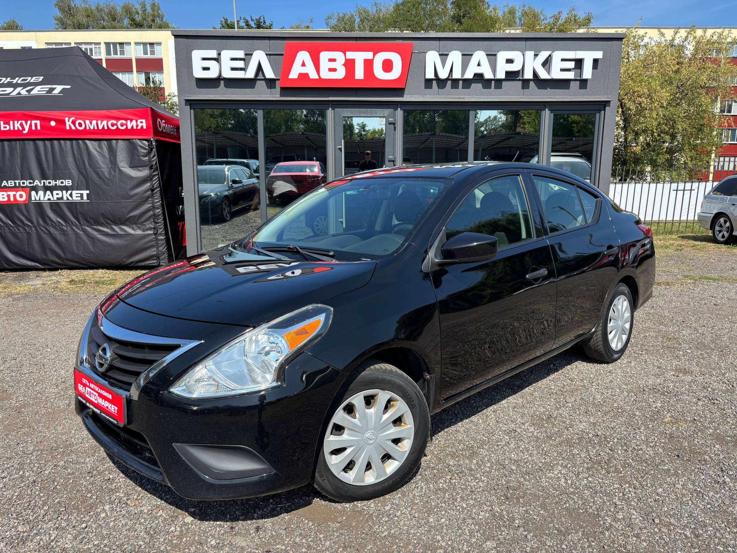 авто с пробегом nissan versa 2017
