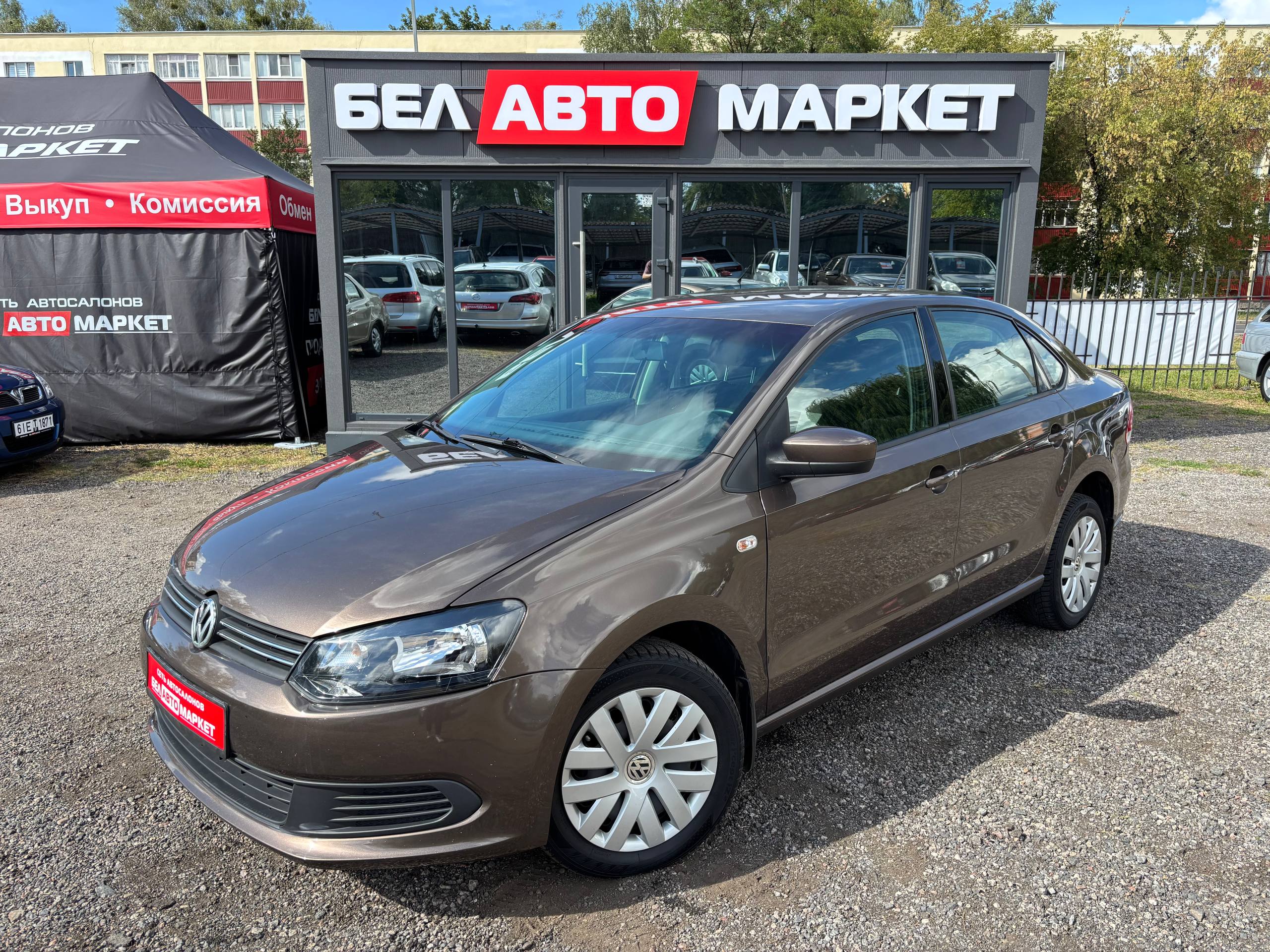 авто с пробегом volkswagen polo sedan 2015