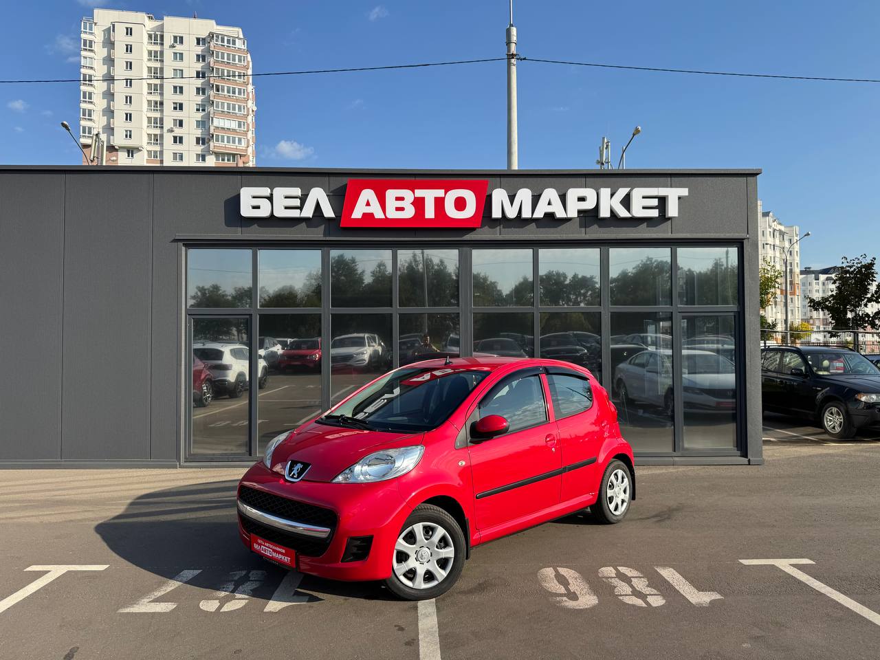 авто с пробегом peugeot 107 2010