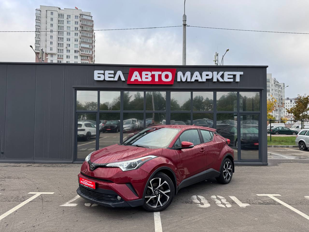 авто с пробегом toyota c-hr 2017