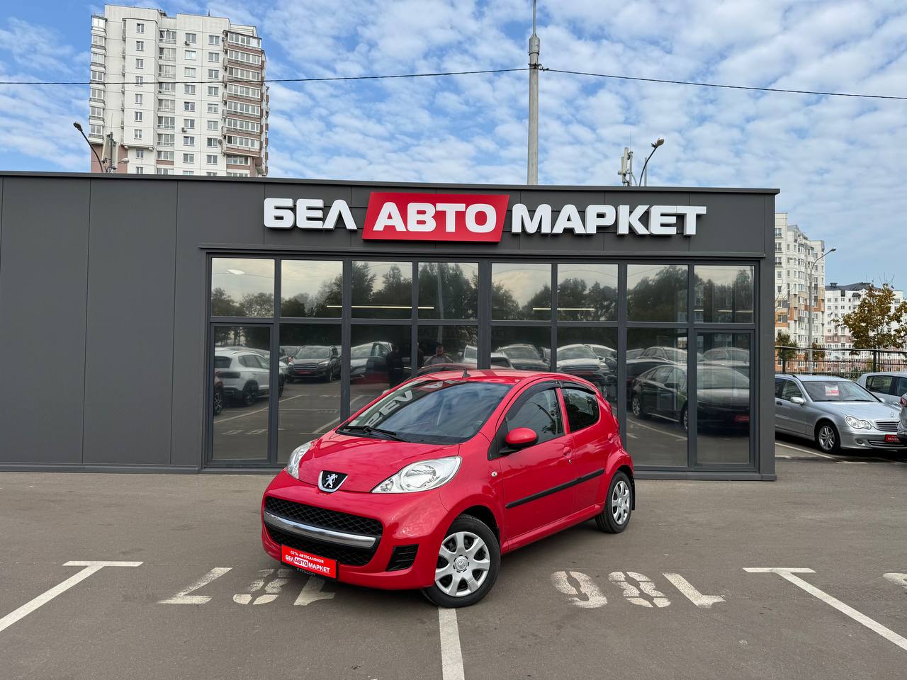 авто с пробегом peugeot 107 2010