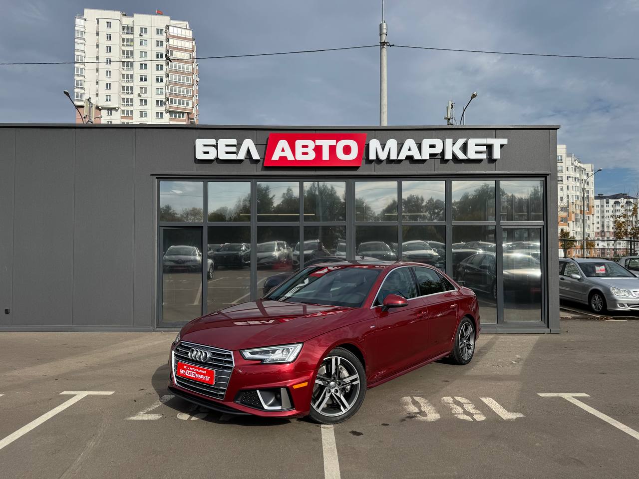 авто с пробегом audi a4 2018
