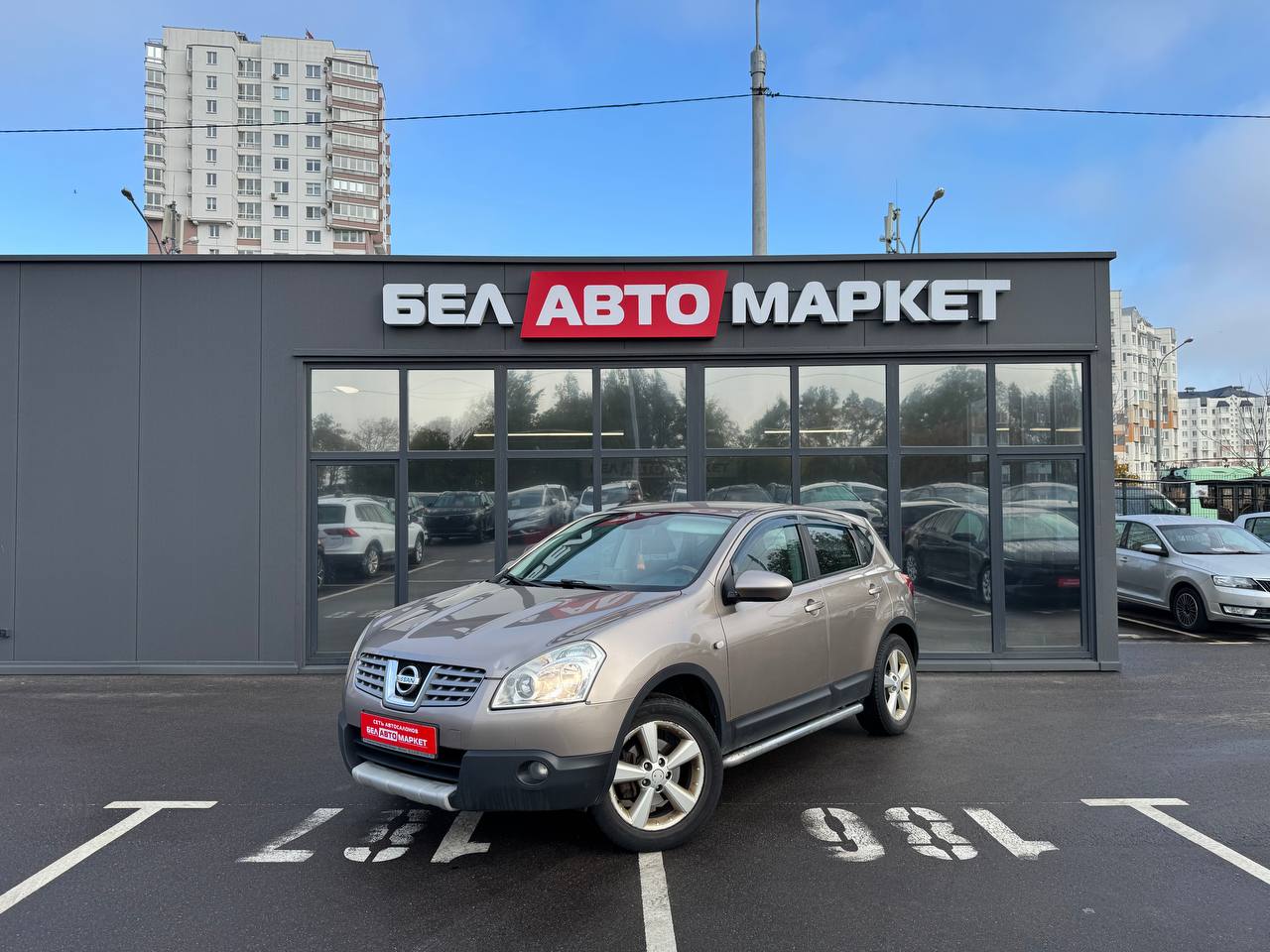 авто с пробегом nissan qashqai 2008