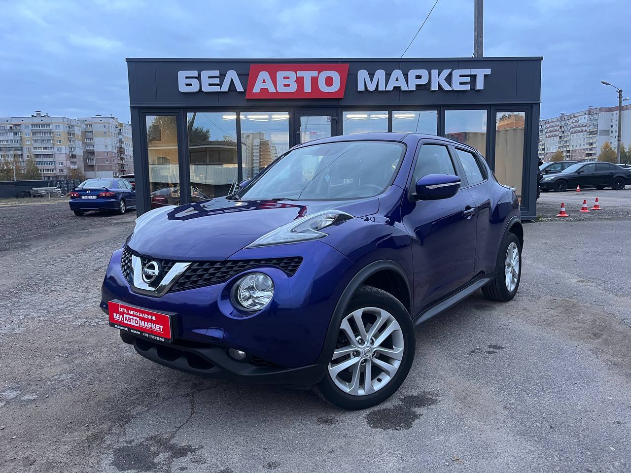 авто с пробегом nissan juke 2017