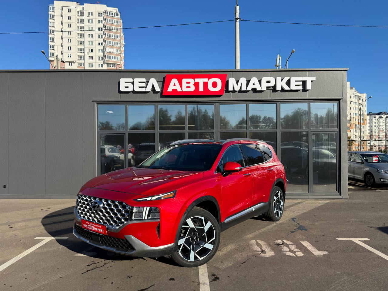 авто с пробегом hyundai santa fe 2021