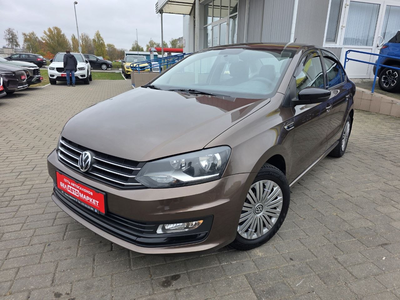 авто с пробегом volkswagen polo sedan 2017