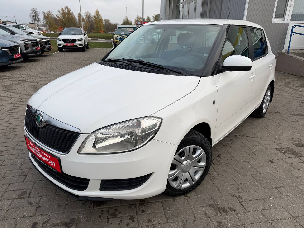 авто с пробегом skoda fabia 2012