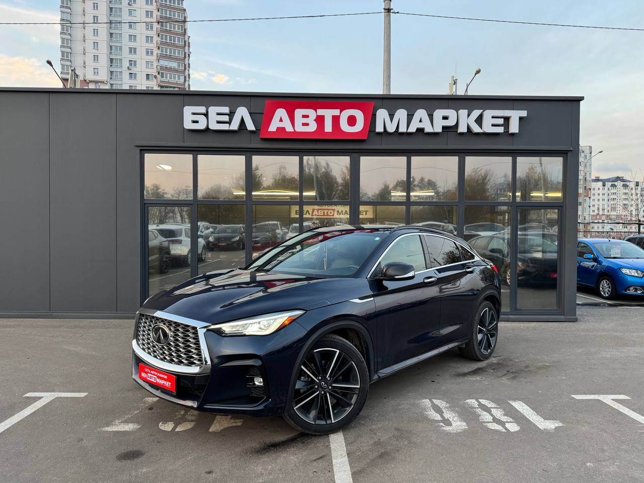 авто с пробегом infiniti qx55 2021